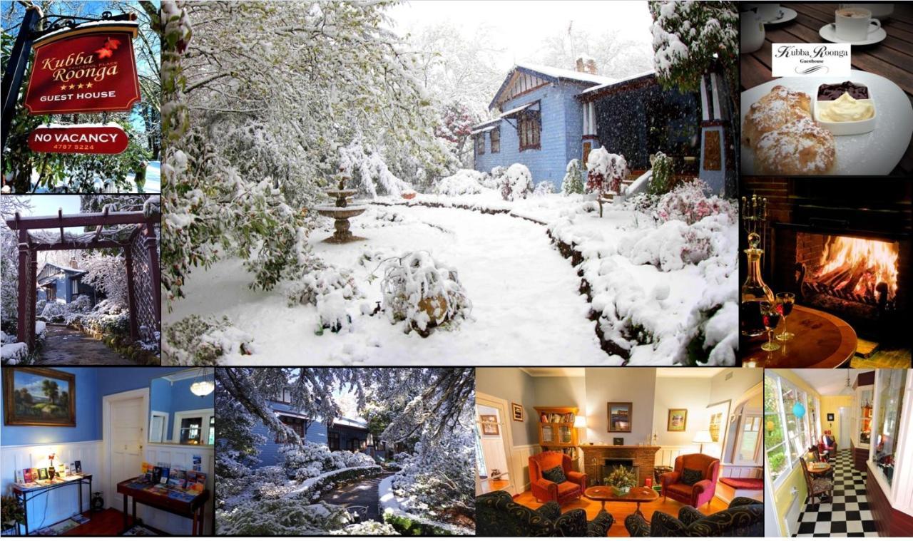 Kubba Roonga Guesthouse - Boutique Luxury Spa Retreat & Gardens - Blue Mountains Blackheath Exteriör bild