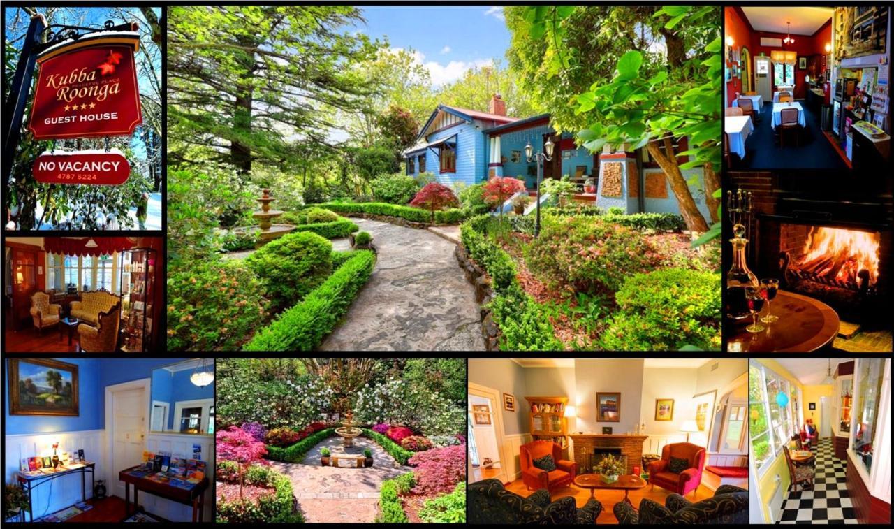 Kubba Roonga Guesthouse - Boutique Luxury Spa Retreat & Gardens - Blue Mountains Blackheath Exteriör bild