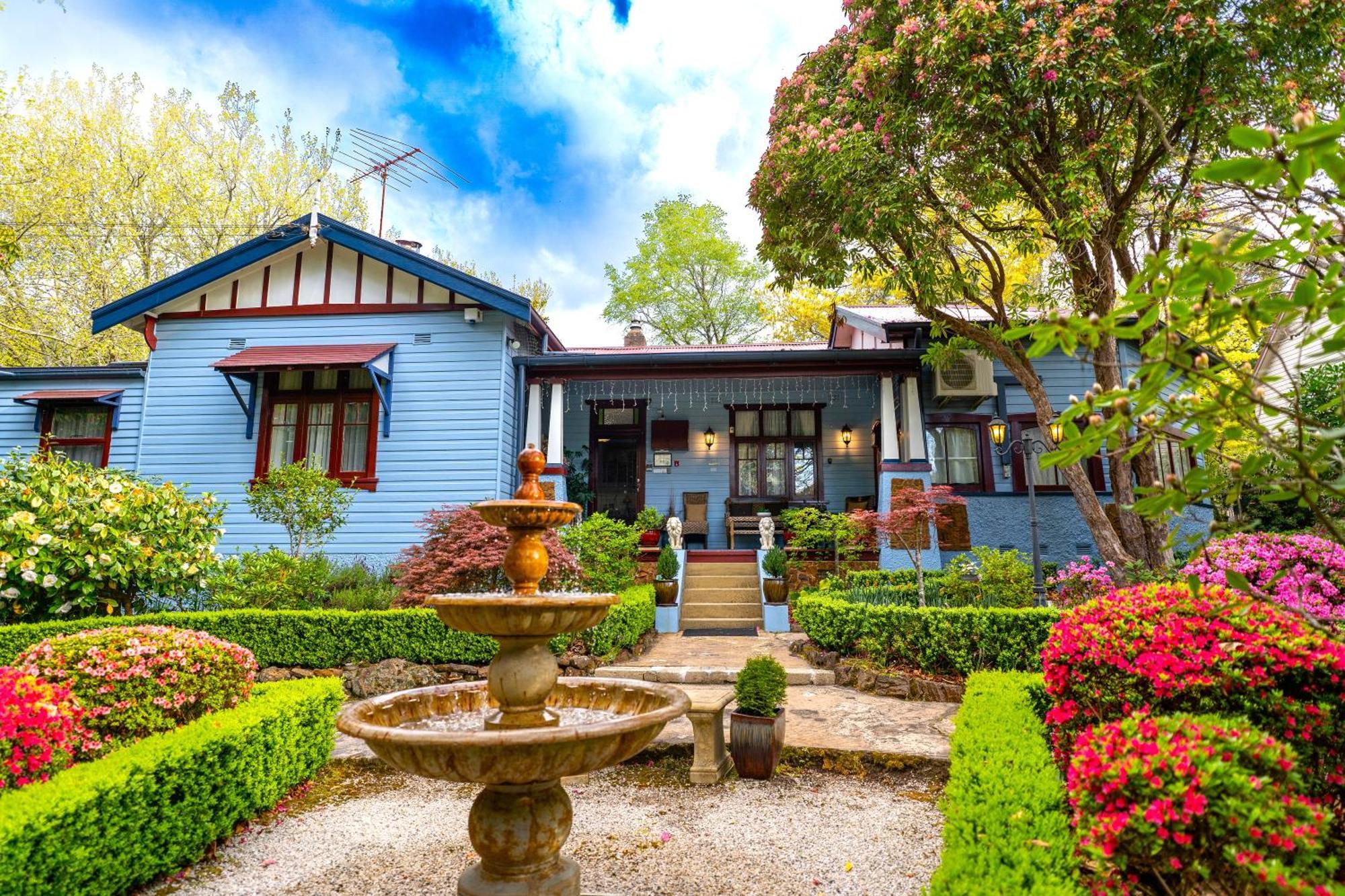Kubba Roonga Guesthouse - Boutique Luxury Spa Retreat & Gardens - Blue Mountains Blackheath Exteriör bild