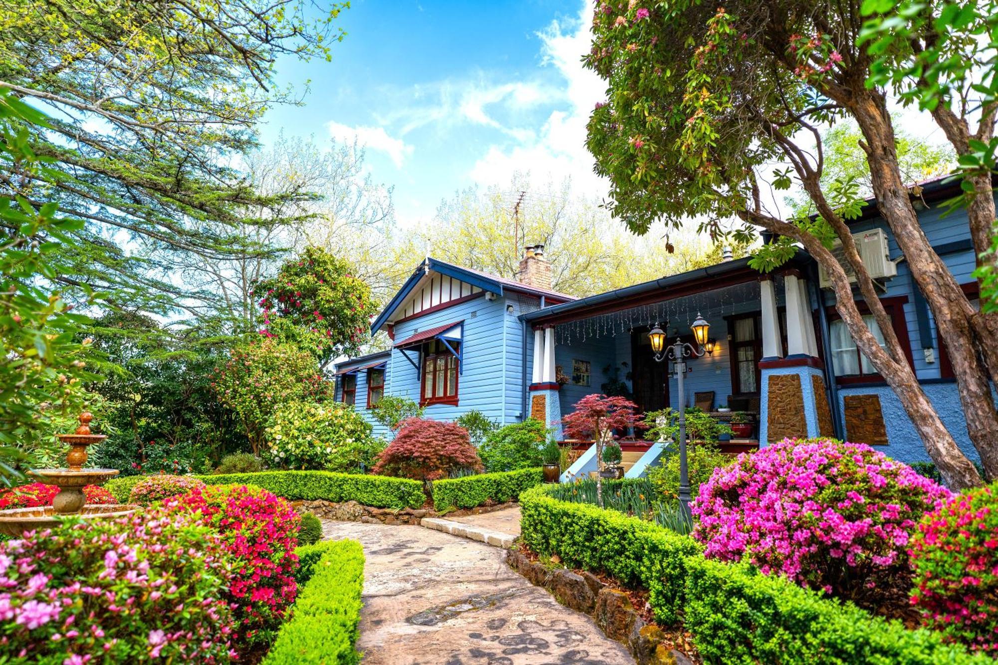 Kubba Roonga Guesthouse - Boutique Luxury Spa Retreat & Gardens - Blue Mountains Blackheath Exteriör bild